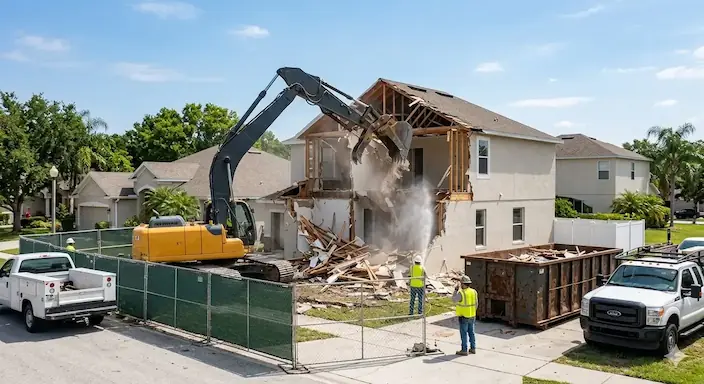 Demolition services San Francisco Bay Area - Vertex General Contractor residential commercial demolition